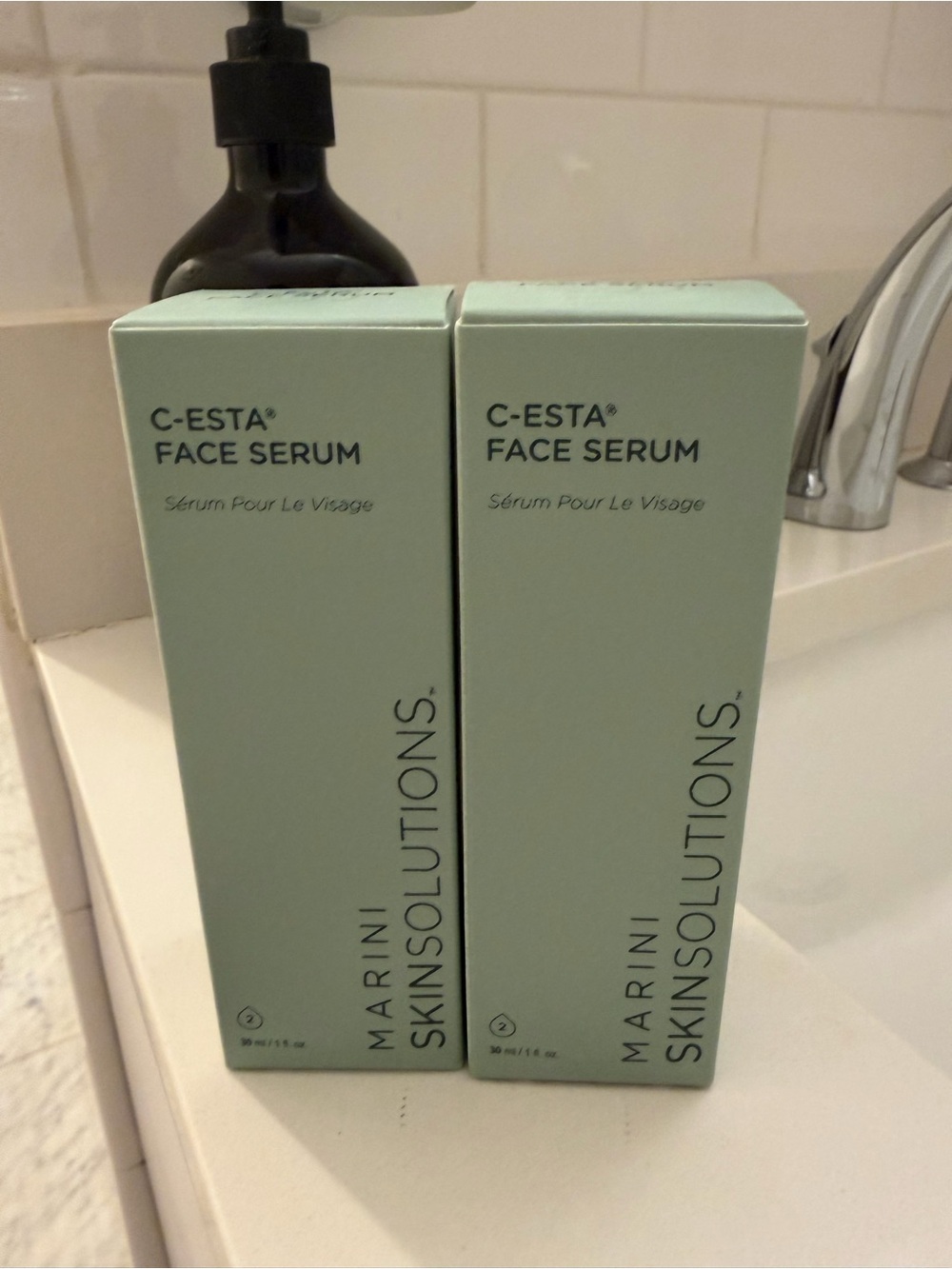 Jan Marini C-ESTA Face Serum (two bottles, both unopened, unused)